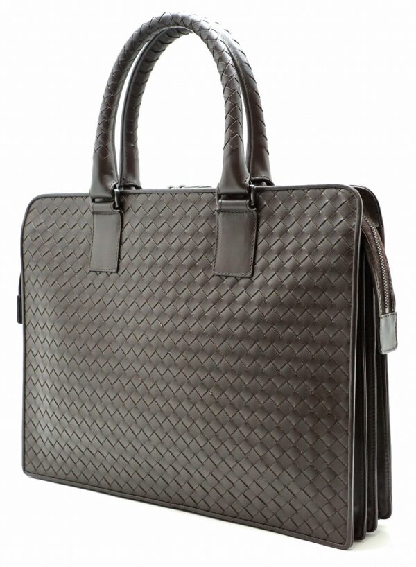 11580890 1 Bottega Veneta Intrecciato Briefcase Brown