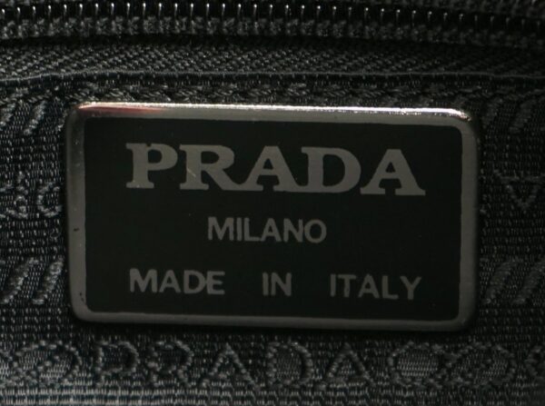 11580896 8 Prada Sports Nylon Leather Shoulder Bag Black Red