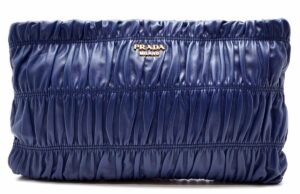 11580918 Prada Large Nylon 2WAY Shoulder Bag Bleu Navy