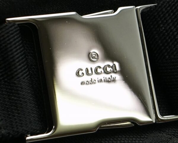 11580957 7 Gucci GG Waist Bag Hip Bag Leather Black