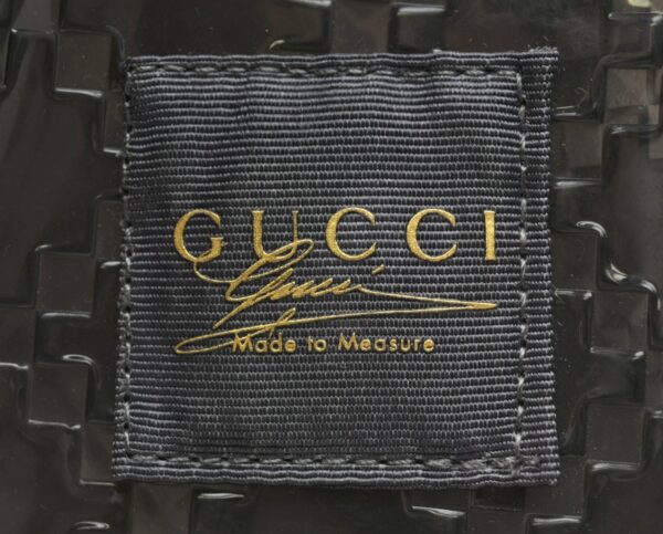 11581325 6 Gucci Made to Measure Pouch Perfume Holder Rubber Gray