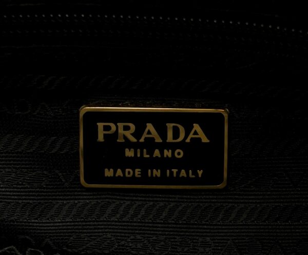 11590053 8 Prada Nylon Chain Shoulder Bag Black