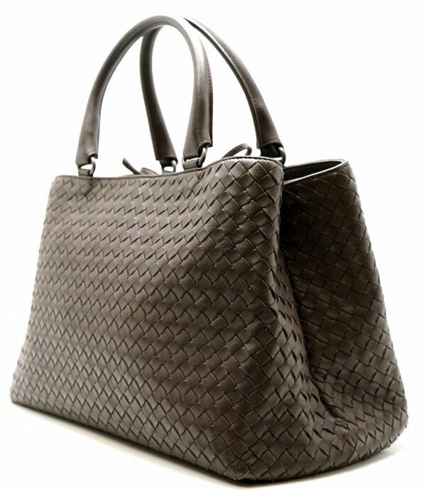 11590250 1 Bottega Veneta Intrecciato Tote Bag Brown