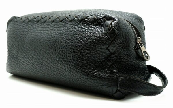 11591149 1 Bottega Veneta Intrecciato Clutch Bag Black