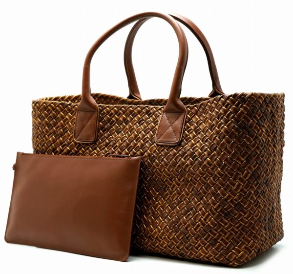 11591358 1 Bottega Veneta Intrecciato Tote Bag Brown