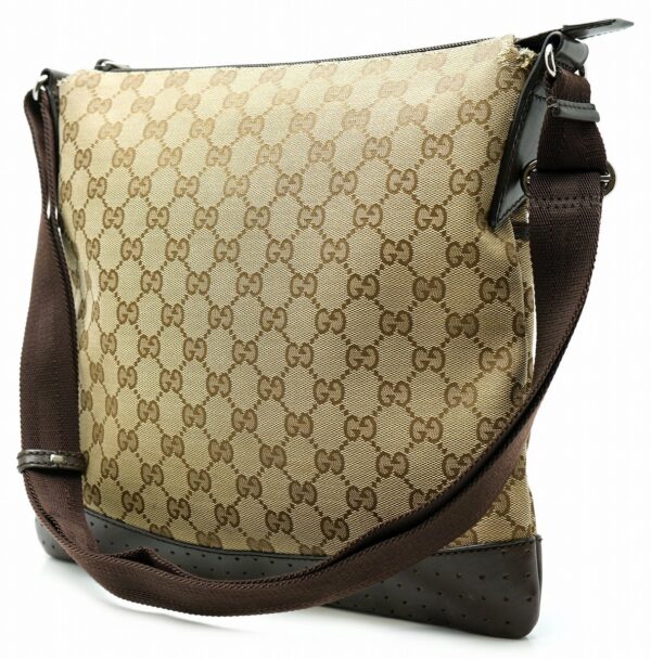 11600772 1 Gucci GG Crossbody Bag Khaki Beige Brown