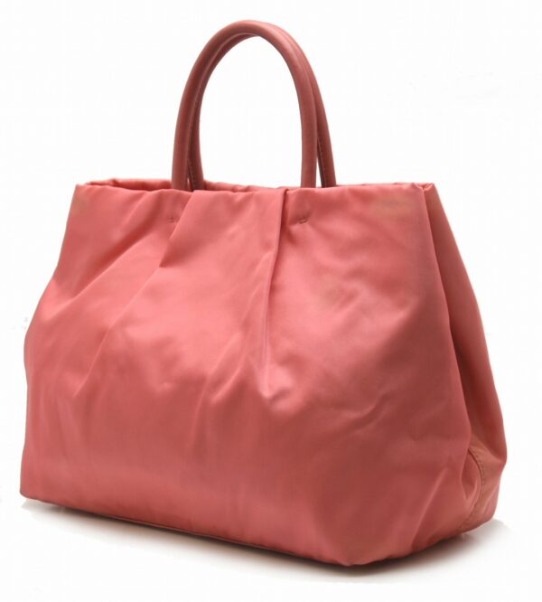 11601335 1 Prada Handbag Mini Tote Nylon Canvas Pink