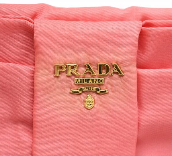 11601335 8 Prada Handbag Mini Tote Nylon Canvas Pink