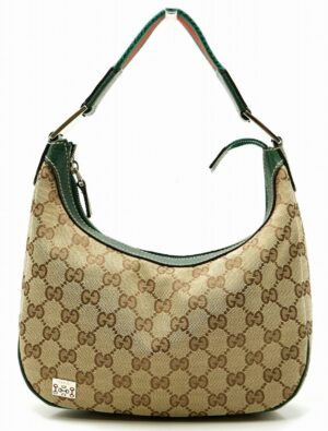 11601503 Gucci Messenger Bag GG Brown Green