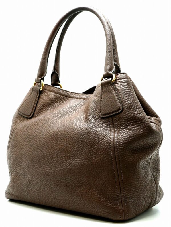 11601511 1 Prada Shoulder Bag Leather Bruciato Brown