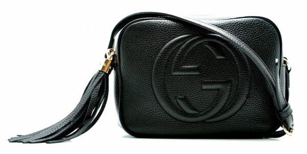 11610808 Gucci Soho Disco Bag Leather Crossbody Black