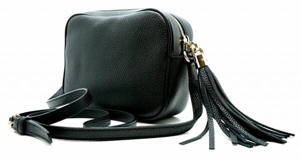 11610808 1 Gucci Soho Disco Bag Leather Crossbody Black