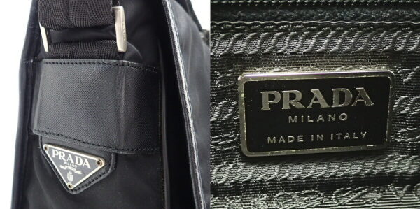 11610813 8 Prada Nylon Shoulder Bag Nero Black