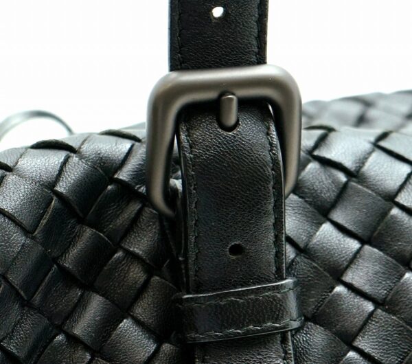 11610828 6 Bottega Veneta Intrecciato Handbag Black