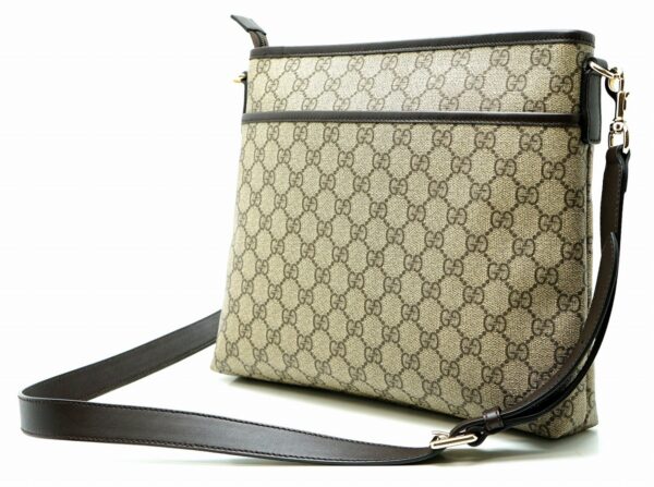 11610863 1 Gucci GG Supreme Shoulder Bag Crossbody Beige Brown