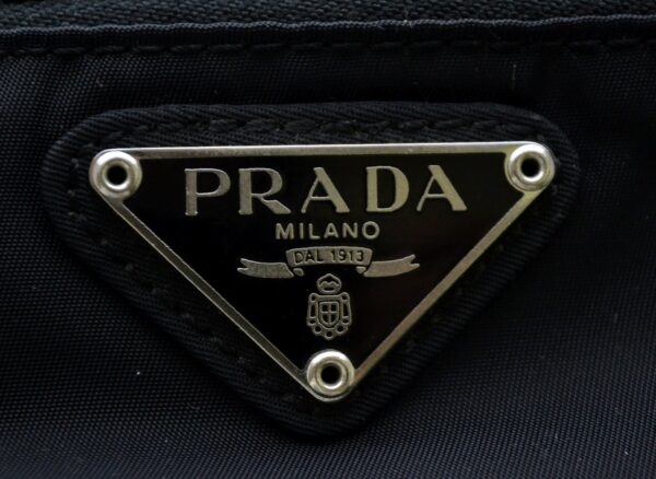 11611087 8 Prada Shoulder Pouch Leather Nylon Nero Black