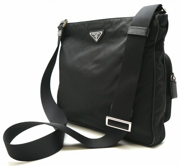 11611172 1 Prada Nylon Shoulder Bag Nero Black