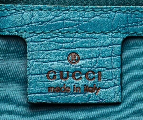 11611319 8 Gucci GG Tote Bag Shoulder Tote Leather Beige Blue