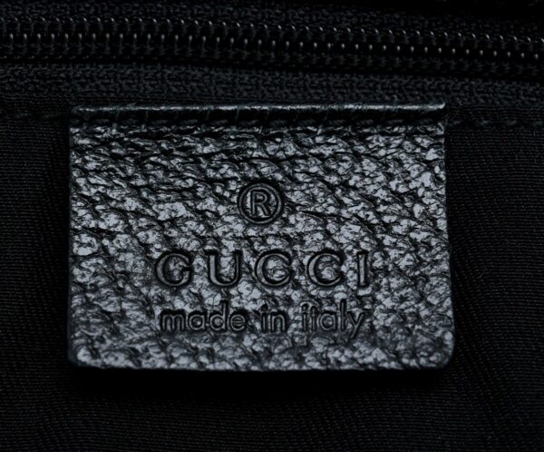 11611363 8 Gucci GG Tote Bag Shoulder Tote Bucket Leather Black