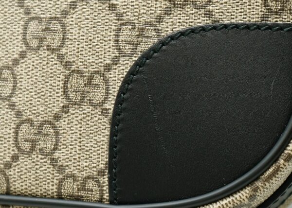 11620084 7 Gucci GG Plus GG Supreme Crossbody Canvas Leather Khaki Beige Black