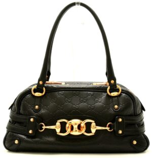 11620325 Miu Miu Madras 2way Handbag Nero