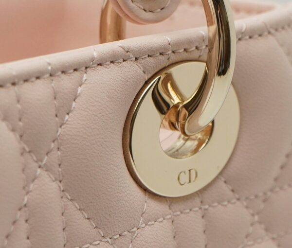 11620350 6 Christian Dior Cannage Lady Dior Handbag Pink