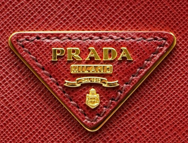 11620511 8 Prada Handbag Saffiano Leather Cerise Red