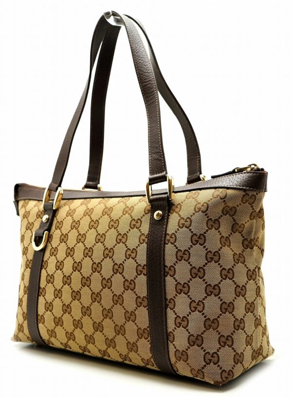 11620572 1 Gucci GG Canvas Tote Bag Beige