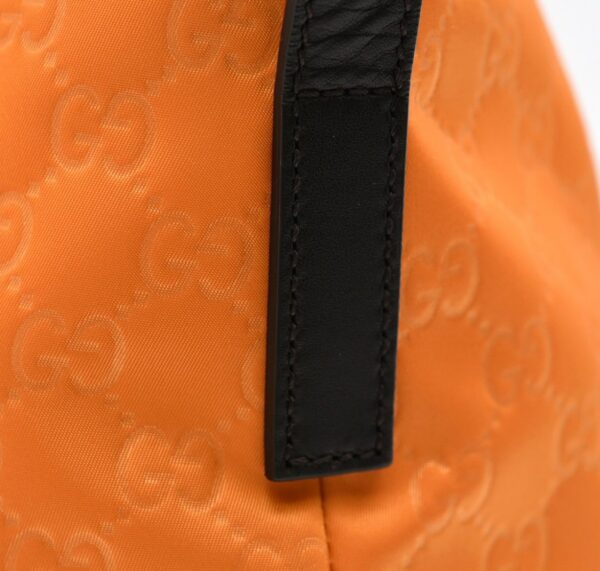 11620624 6 Gucci GG Nylon Shoulder Bag Orange