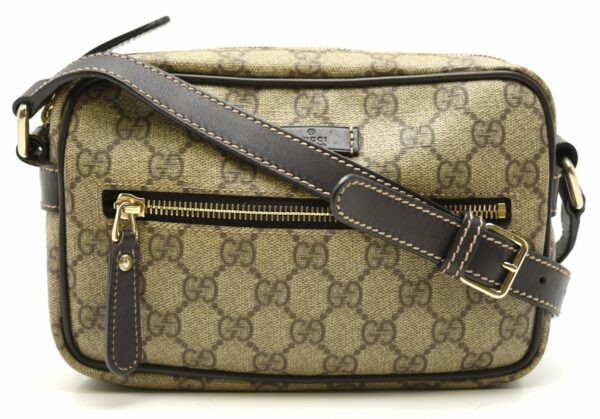 11620697 Gucci GG Supreme Shoulder Bag Beige