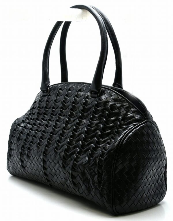 11620847 1 Bottega Veneta Intrecciato Handbag Black