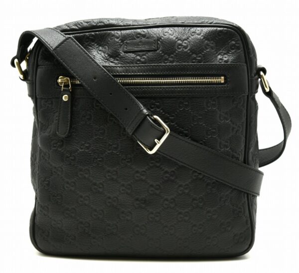 11620978 Gucci Guccisima Shoulder Bag Black