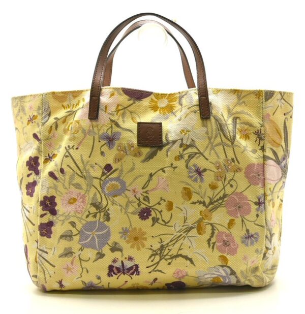 11621081 Gucci Line Tote Bag Yellow