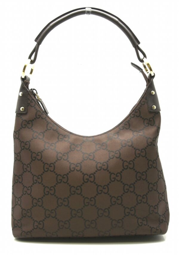 11630065 Gucci GG Shoulder Bag Brown