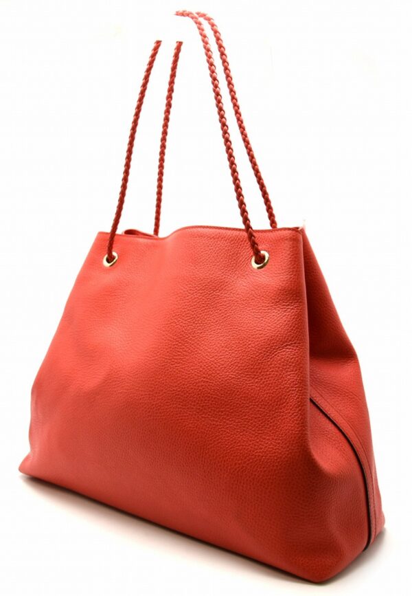 11630101 1 Gucci Logo Tote Bag Coral