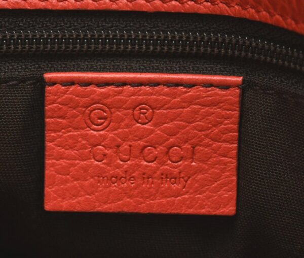 11630101 8 Gucci Logo Tote Bag Coral