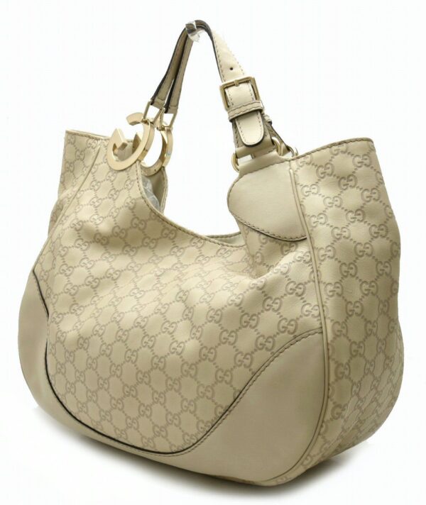 11630102 1 Gucci Guccisima Handbag White