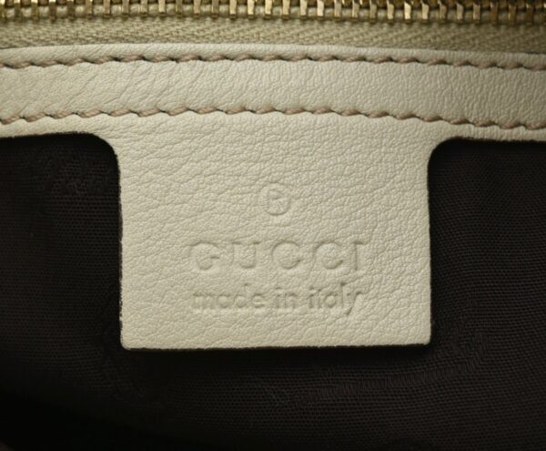 11630102 8 Gucci Guccisima Handbag White