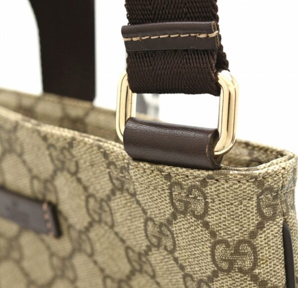 11630604 6 Gucci GG Supreme Shoulder Bag Khaki