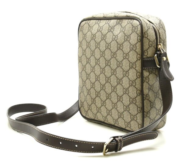 11630605 1 Gucci GG Supreme Shoulder Bag Khaki