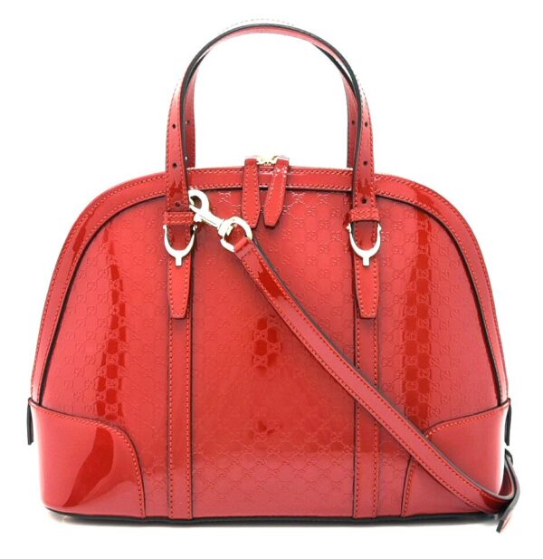 11630649 Gucci Micro Guccisima Handbag Red