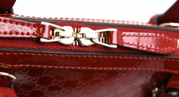 11630649 5 Gucci Micro Guccisima Handbag Red