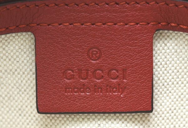 11630649 8 Gucci Micro Guccisima Handbag Red