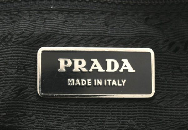 11630722 8 Prada Shoulder Bag Nylon Leather Nero Black