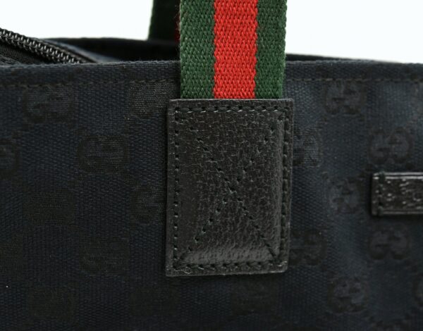 11630804 6 Gucci GG Canvas Tote Bag Black