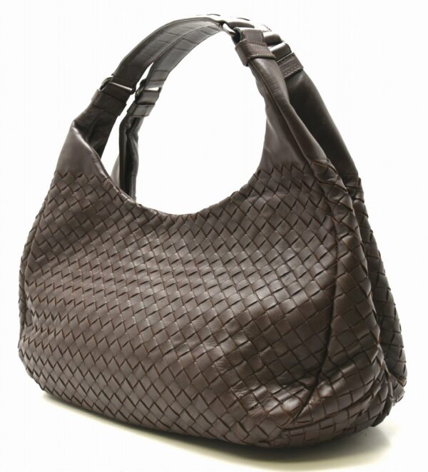 11631014 1 Bottega Veneta Intrecciato Leather Handbag Brown