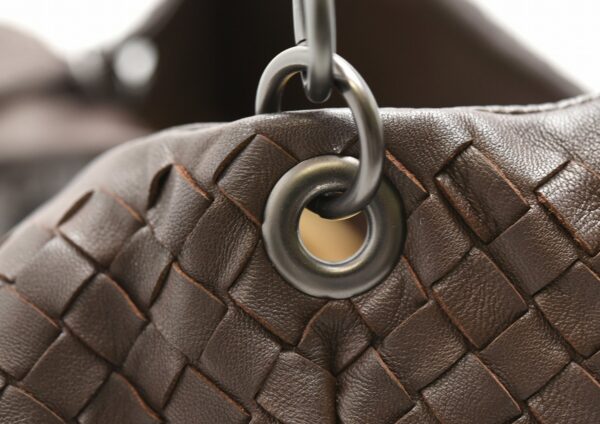 11631014 6 Bottega Veneta Intrecciato Leather Handbag Brown