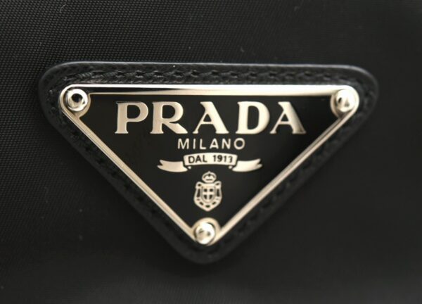 11640697 8 Prada Backpack Rucksack Shoulder Bag Nylon Leather Nero Black