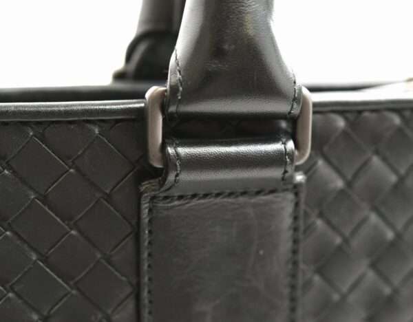 11640706 6 Bottega Veneta Intrecciato Briefcase Black