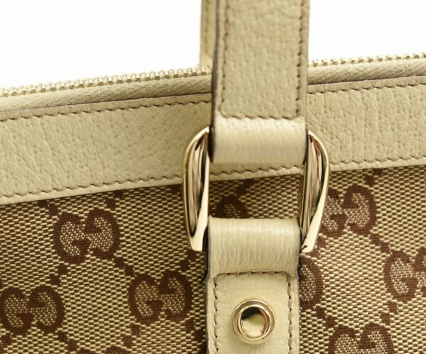 11640717 6 Gucci GG Canvas Abbey Tote Bag Beige